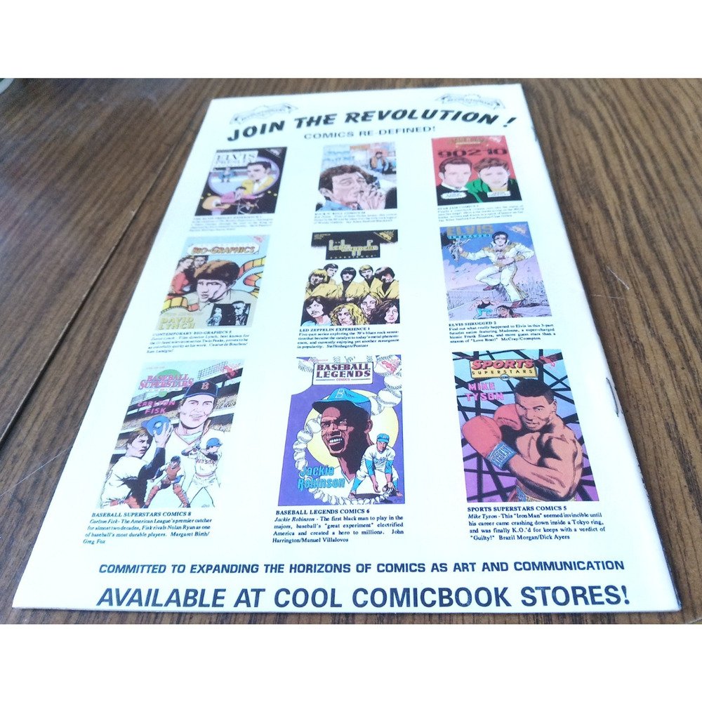 Rock & Roll Comics #50 August 1992 Revolutionary Comics - Picture 2 of 5